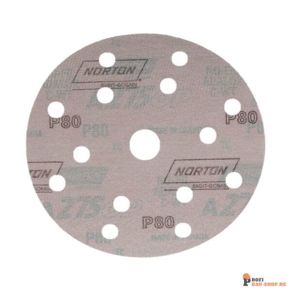 nortonschleifmittel/NORTON_schleifmittel_66254405540 Discs Selfgrip Norton Norton PRO 15x18 Grit 80 14 holes_149431